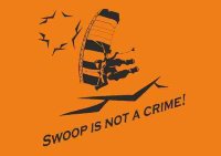 Футболка Swoop is not a crime