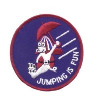 Нашивка Jumping is Fun