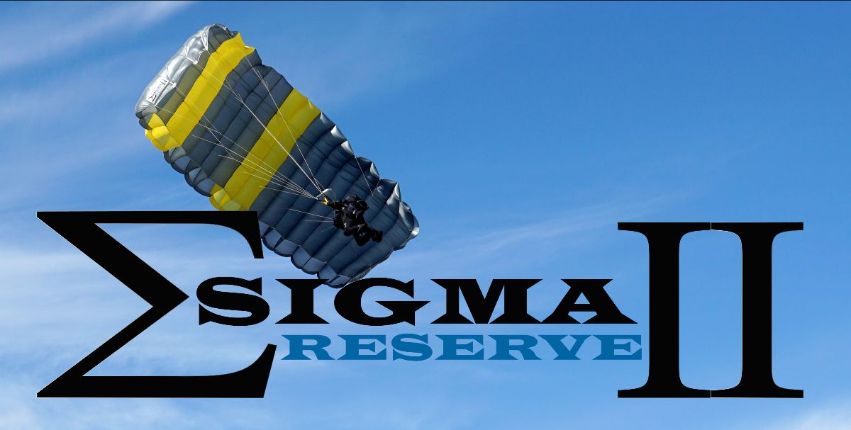 Новый тандемный запасной парашют Sigma II Reserve